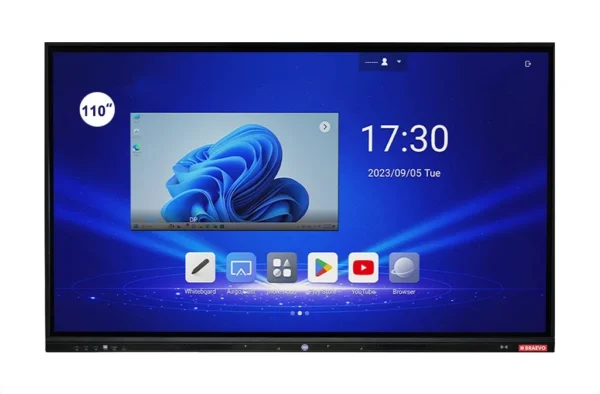 BRAEVO 110 inch Smart Interactive Flat Panel With Digital Touch - Image 2