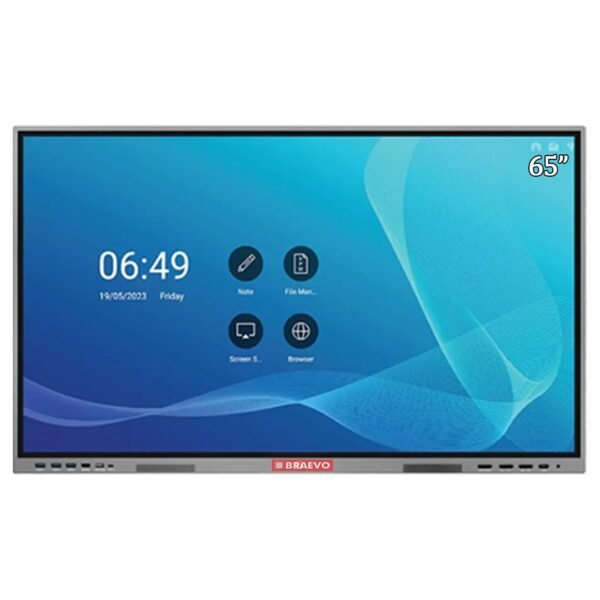 BRAEVO 65 inch Smart Interactive Flat Panel With Digital Touch